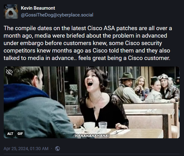 Risky Biz News: Cisco zero-day fun time is here!